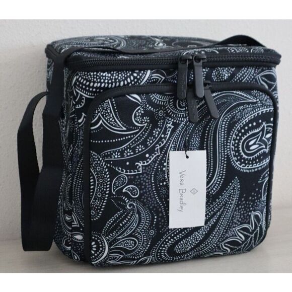 Vera Bradley 29386-12209 Stellar Paisley Lighten Up Deluxe Travel Cooler - Picture 1 of 9